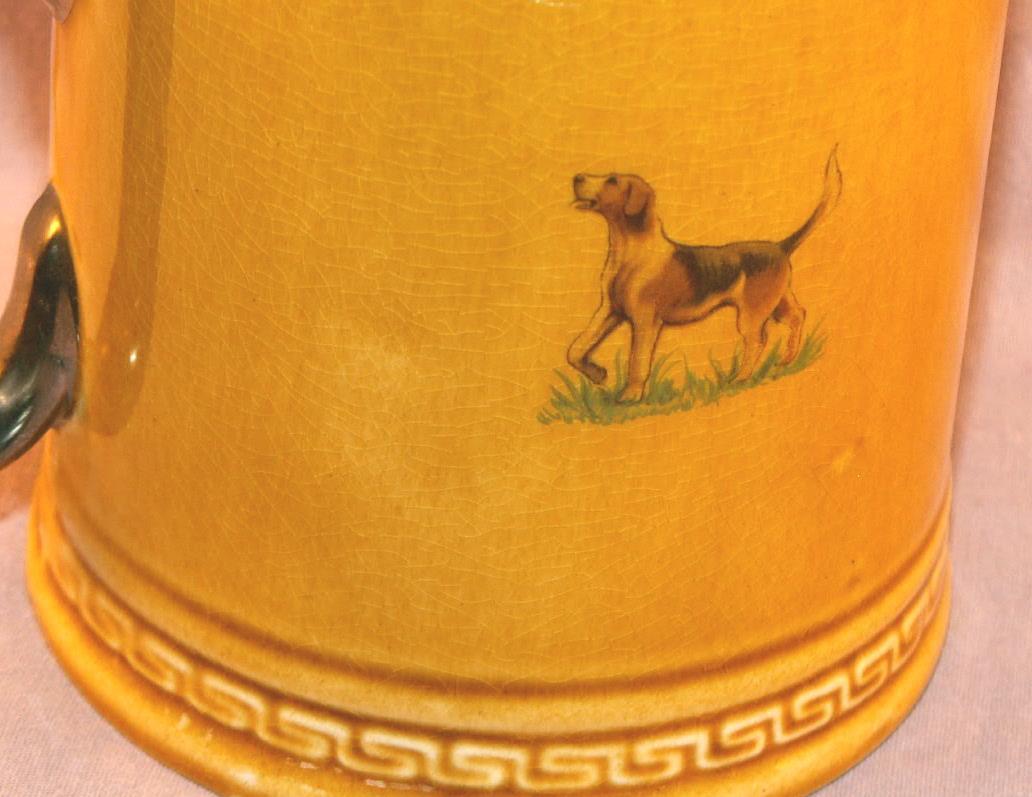Large HUNTING SCENE Porcelain English Mug