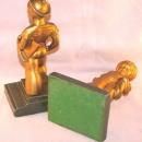 Frankart SAILOR BOY Cast Metal Bookends - Metalware