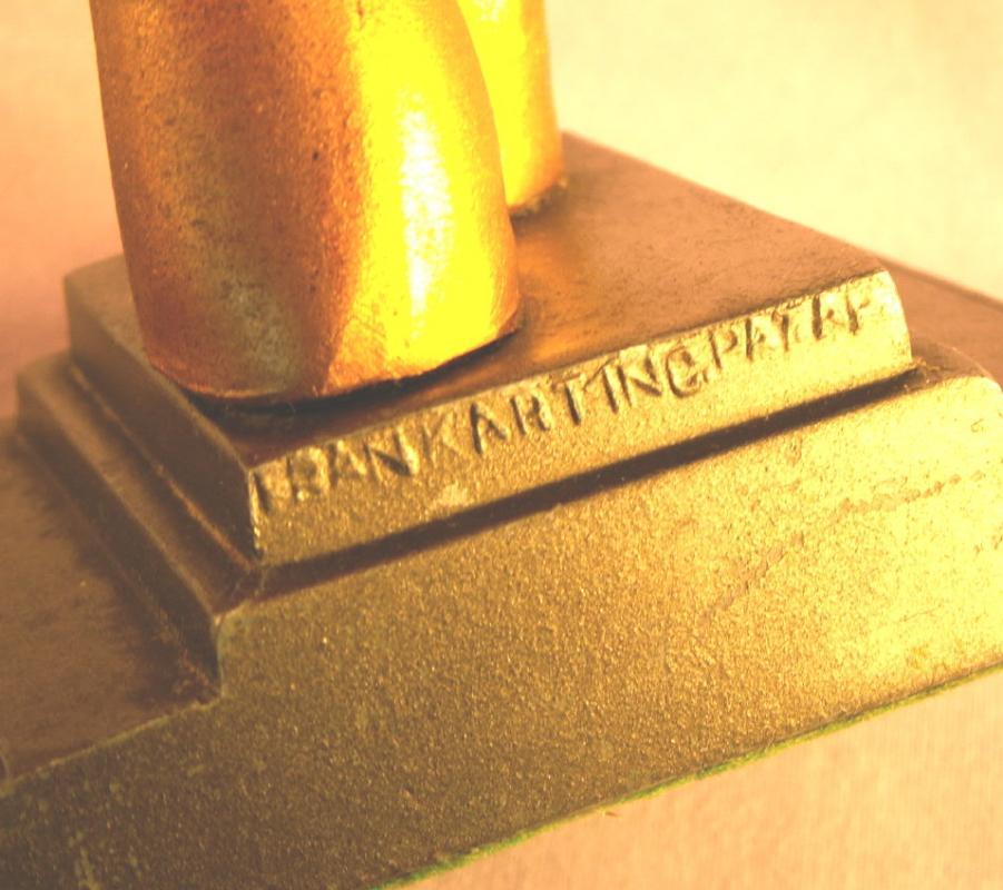 Frankart SAILOR BOY Cast Metal Bookends - Metalware