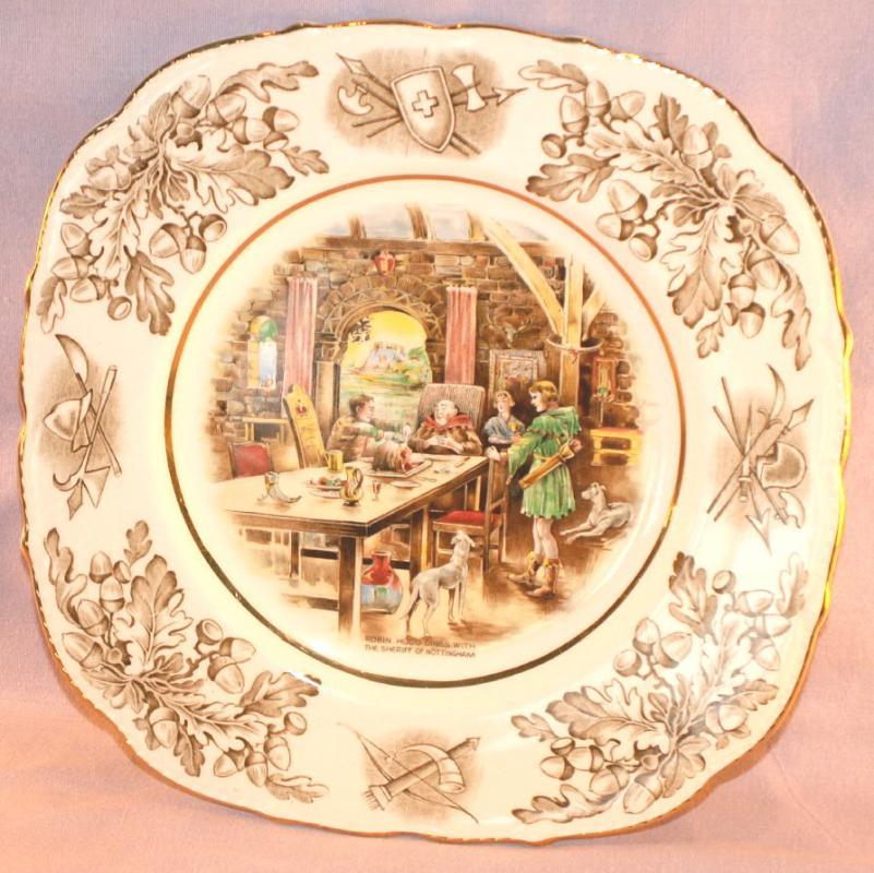 Decorative ROBIN HOOD Porcelain Plate