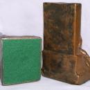 Bronze Clad THE BUILDER bOOKENDS - Metalware