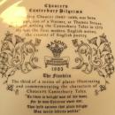 Chaucer's Canterbury Tales Porcelain Plate - THE FRANKLIN