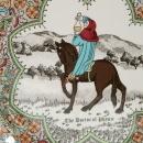 Chaucer's Canterbury Tales Porcelain Plate - THE DOCTOR OF PHYSIC