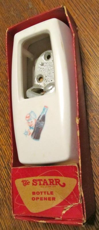 Coca Cola SPRITE BOY STARR Bottle Opener - Advertising