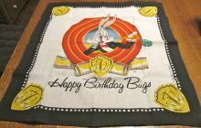 Bugs Happy Birthday 1989 Scarf - textiles