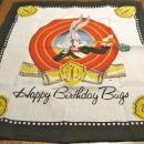 Bugs Happy Birthday 1989 Scarf - textiles