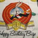 Bugs Happy Birthday 1989 Scarf - textiles