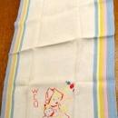 Dutch Embroidery Days of the Week Towels - Textiles