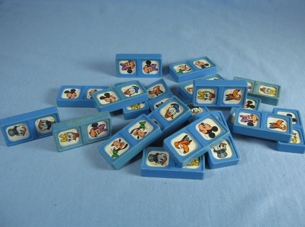 Walt Disney Charactor DOMINOS marked WDP toy