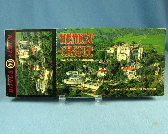 Hearst Castle California Souvenir Postcard Album - Vintage advertising