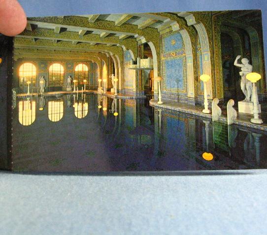 Hearst Castle California Souvenir Postcard Album - Vintage advertising