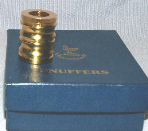 English Gold Plated CIGARETTE SNUFFERS - Tobacciana