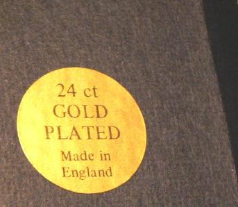 English Gold Plated CIGARETTE SNUFFERS - Tobacciana