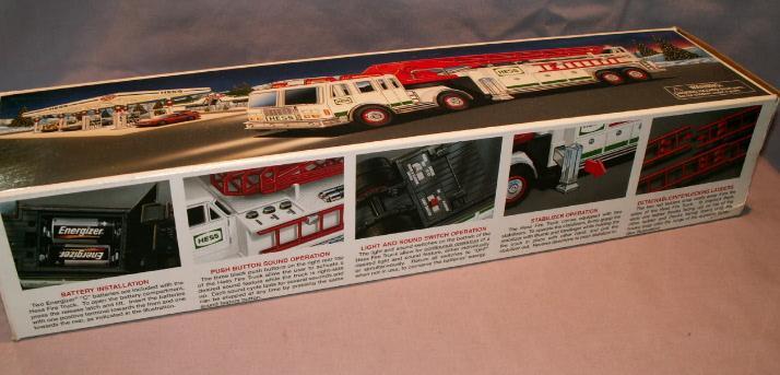 HESS 2000 Toy Fire Truck in Original Box - Toys