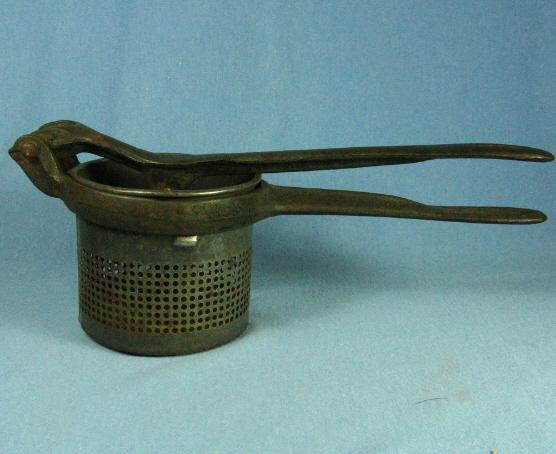Cast Iron Handle POTATO RICER - Antique Kitchen Metalware