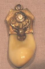 Elk Tooth ELKS CLUB Watch Fob - Jewelry