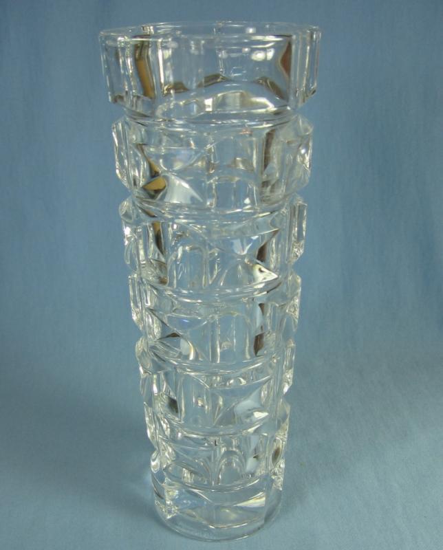 Kosta Flower Bud Vase - Vintage Art Glass