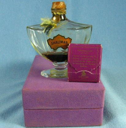 SHALIMAR Perfume ~ Baccarat Bottle in Original Presentation Box
