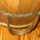 Rare 1/2 Bushel Oak GATHERING BASKET - Antique Field Harvest Basket