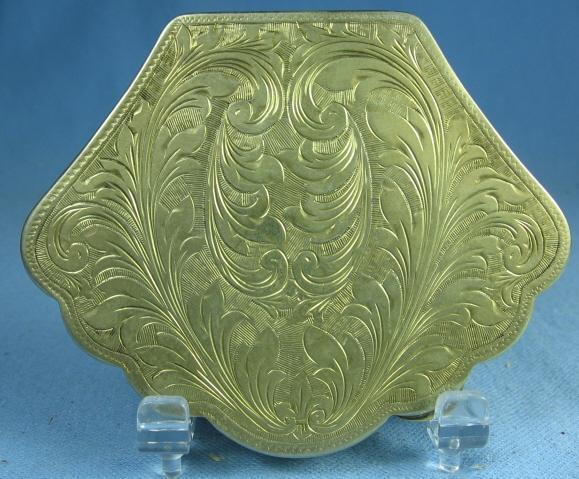 Guilloche Enamel Compact on Silver - Guilloche - FAL