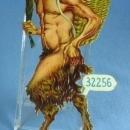 BLACK PETER ~ Christmas Die Cut of Devil Satan - paper scrap