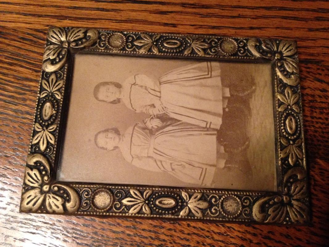 Czecho-slovakia Photo Small Frame CHILDREN - Metalware