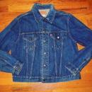LEVIS Denim JACKET - Vintage 1970's Red Label Collectible