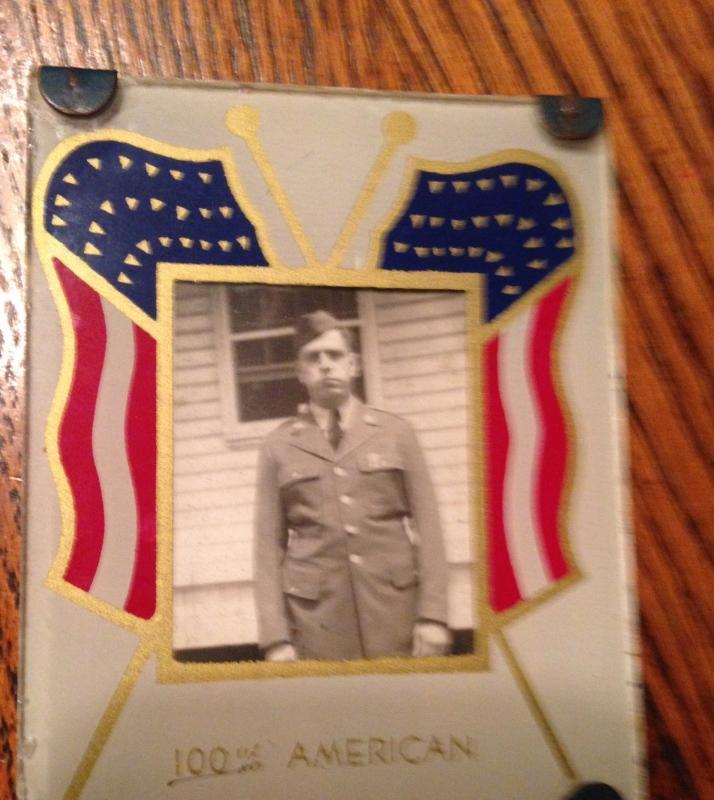 AMERICAN Army Flag Frame - MKW