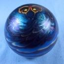LUNDBERG Studio Butterfly Art Glass PAPERWEIGHT