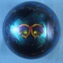 LUNDBERG Studio Butterfly Art Glass PAPERWEIGHT
