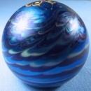 LUNDBERG Studio Butterfly Art Glass PAPERWEIGHT