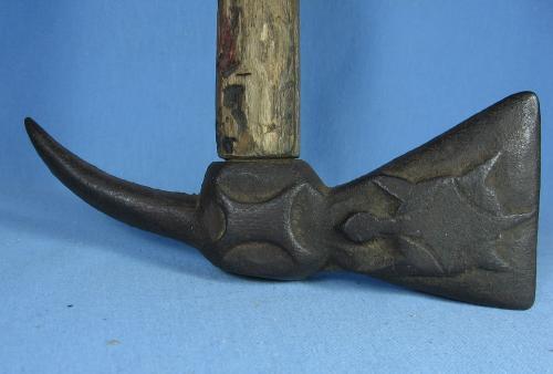 Native American Indian TRADE AXE Spiked Tomahawk - ethnographic