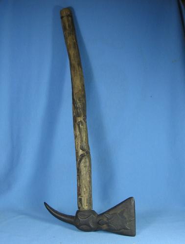 Native American Indian TRADE AXE Spiked Tomahawk - ethnographic