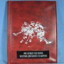 1995 Detroit Red Wings TRADING CARD Album ~ Western Conference Champions TRADE CARD Album - Vintage Sporting