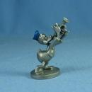 Vintage Disney DONALD DUCK Trumpet Play - Hudson Miniature Pewter Figurine - metalware