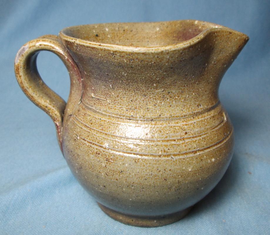 Jugtown Art Pottery TOBACCO SPIT Pitcher - Older Mark Pottery