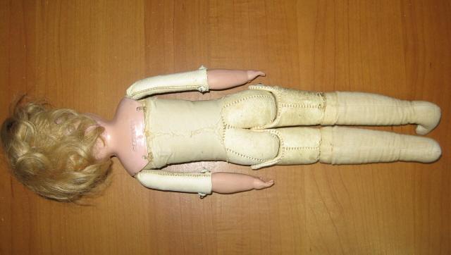 Antique German MINERVA Doll - Antique Kid Body Toy