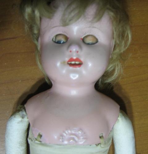 Antique German MINERVA Doll - Antique Kid Body Toy