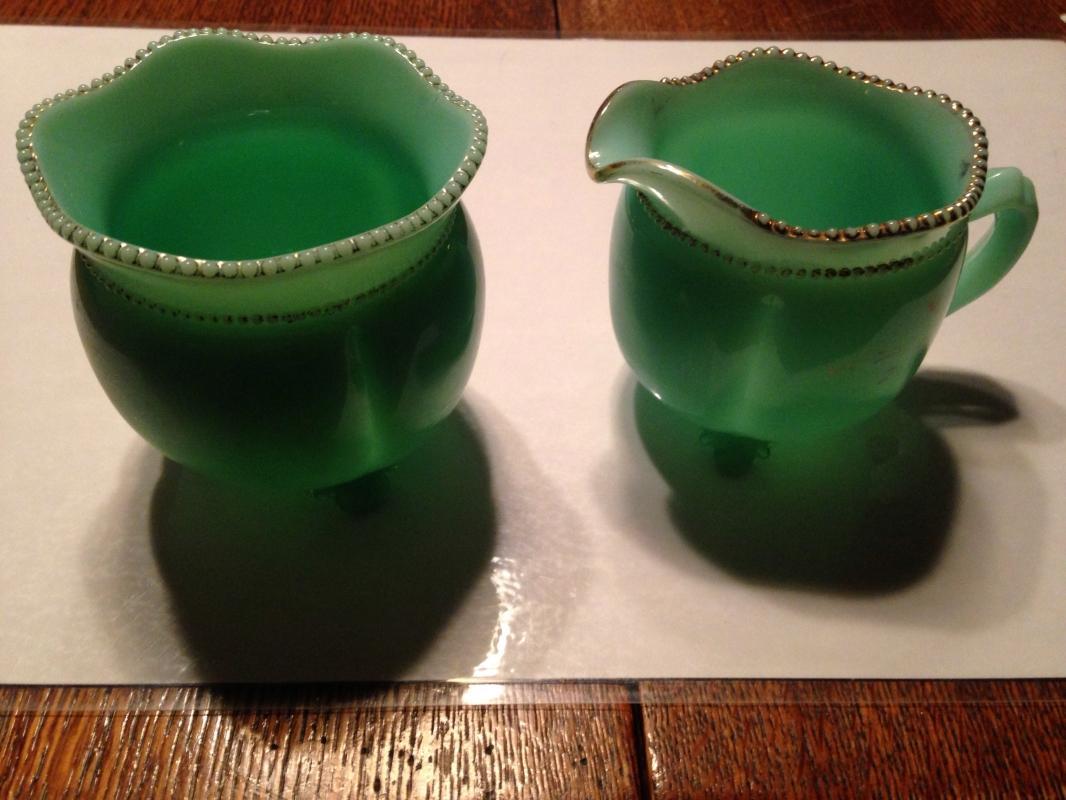 Northwood Creamer Sugar Set - Glass