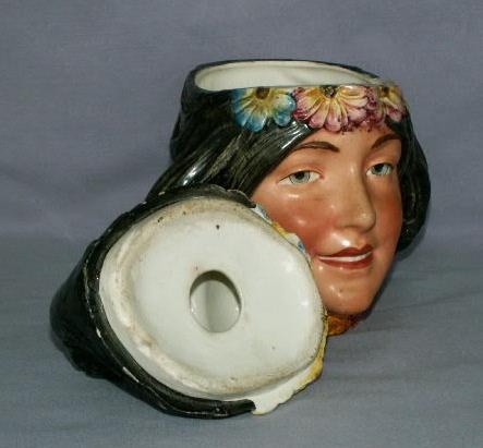 Lady's Head Porcelain HUMIDOR