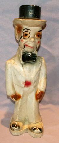 Charlie McCarthy Chalkware Figurine - Misc.