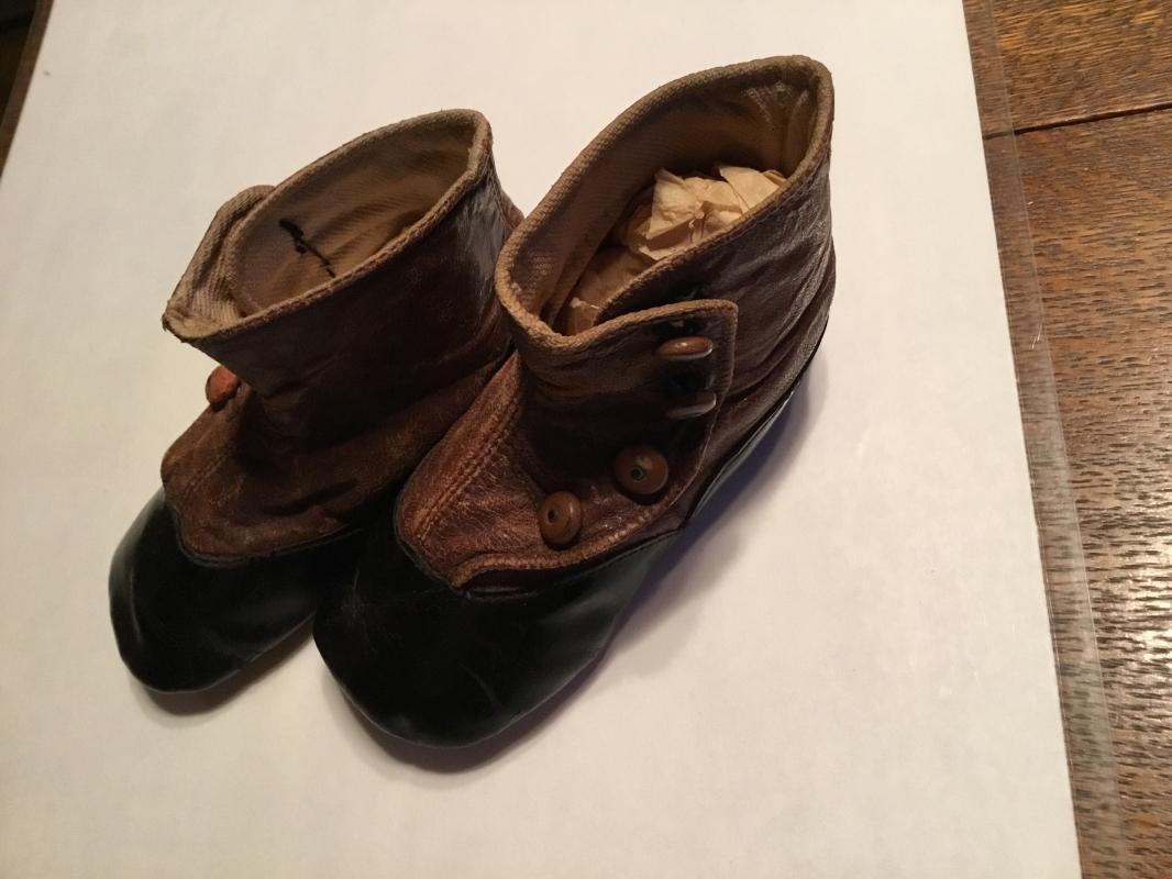 Black + Brown Baby Shoes - Child's Clothing