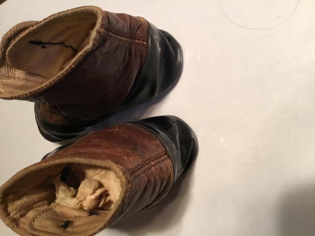 Black + Brown Baby Shoes - Child's Clothing
