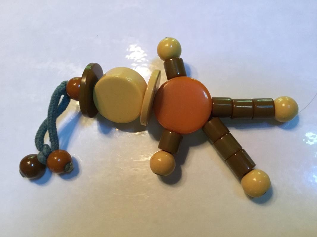 Bakelite Crib Toy - Toys