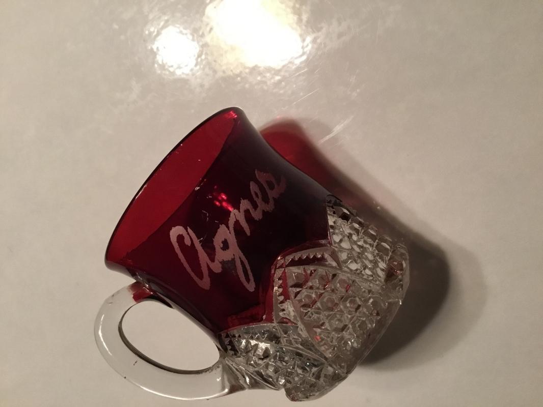 Souvenir Red Flash cup - Glass