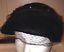 Vintage Black Velvet Hat - Rhinestones and Veil - Clothing