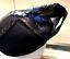 1940's Black Felt Lady's Hat - Feathers, Sequins Veil - Clothing
