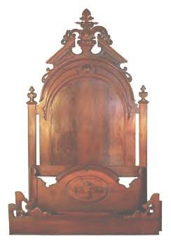 Renaissance Walnut Bedroom Suite