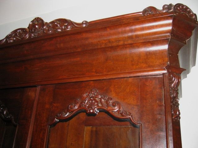 Great Walnut Victorian Bookcase