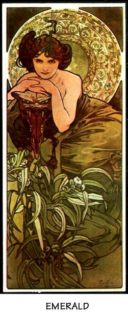 MUCHA ART NOUVEAU POSTER
